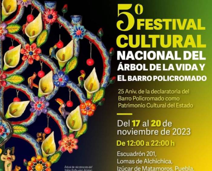 En Izúcar realizan el Festival Nacional del Árbol de la Vida y el Barro Policromado 