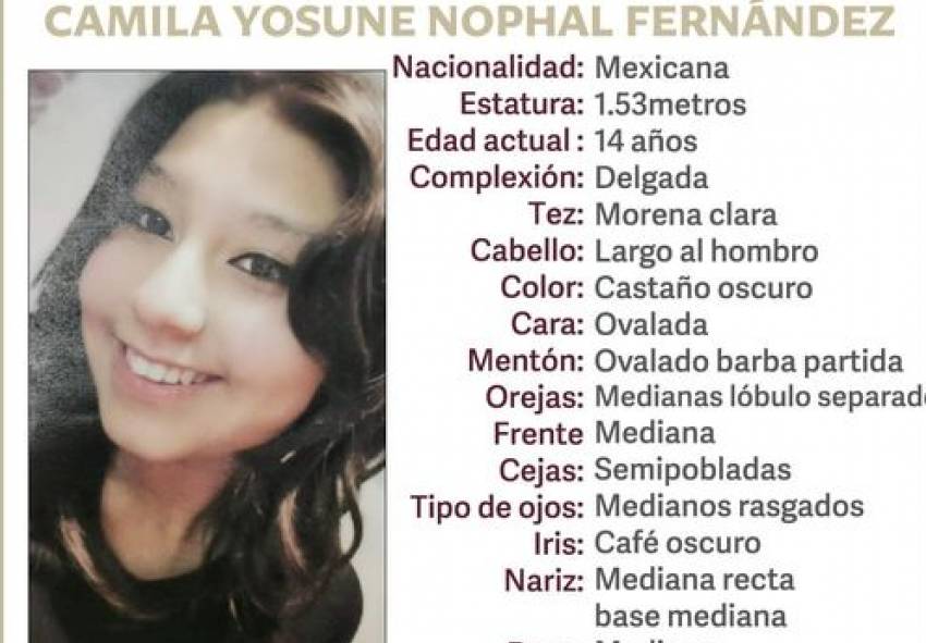 Camila de 14 años desapareció en la unidad militar cadete Vicente Suárez en Puebla