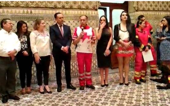 Congreso reconoce labor de rescatistas poblanos en Turquía