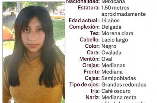 Araceli de 14 años desapareció en la Resurrección en Puebla