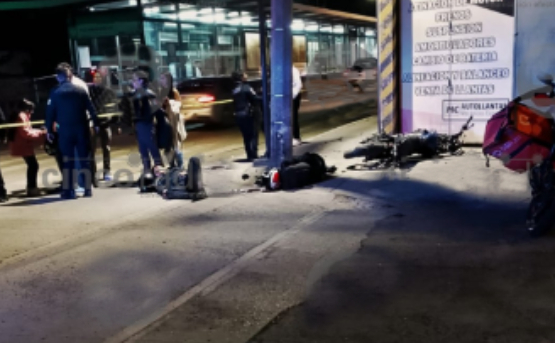 Motociclista de 19 años pierde la vida tras accidente en San José Mayorazgo