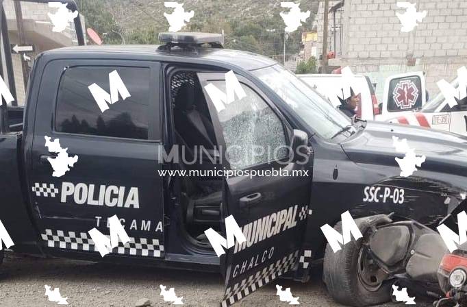 Balean a policías de Tecamachalco durante persecución de ladrones
