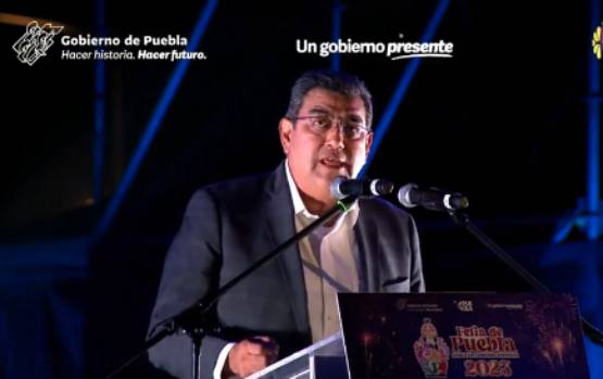 VIDEO Céspedes encabeza presentación de la Feria de Puebla 2023