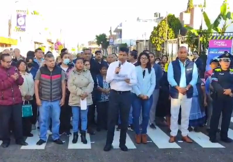 Rivera inaugura rehabilitación de calles en la colonia 16 de Septiembre Sur