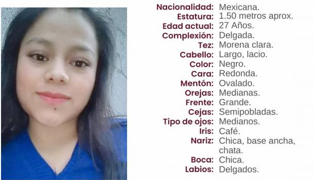 Maritza de 27 años desapareció en el municipio de Tehuacán