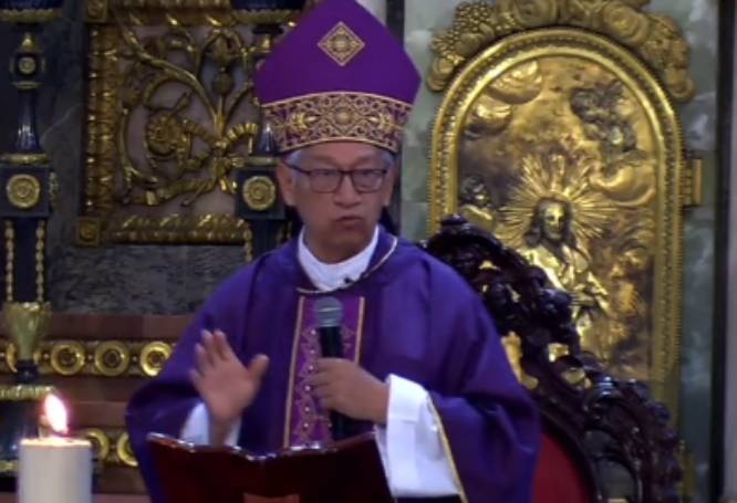 Obispo Auxiliar Tomás López celebró misa del segundo domingo de la cuaresma
