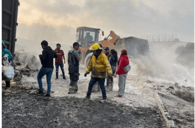 Dos personas fallecidas tras choque por alcance en la autopista Puebla-Orizaba