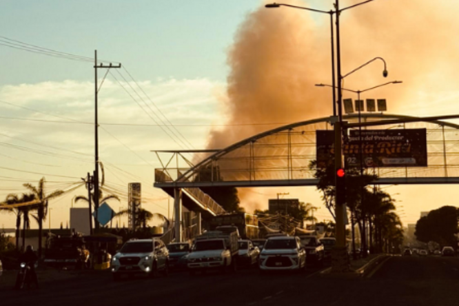 En Atlixco par de intensos incendios movilizan a bomberos de la ciudad 