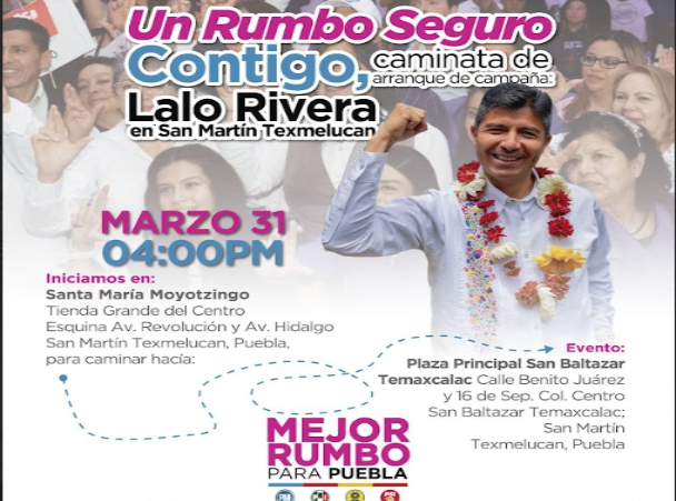 Todo listo para el arranque de campaña de Lalo Rivera