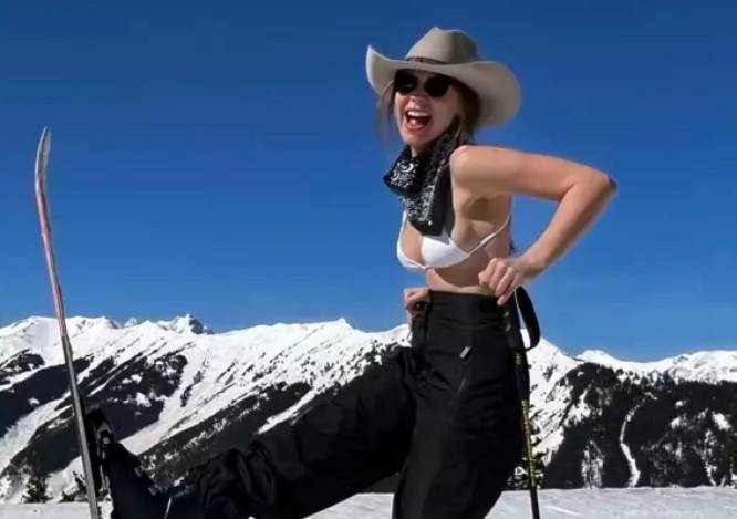 Camila Sodi sufre accidente esquiando en Aspen, Estados Unidos