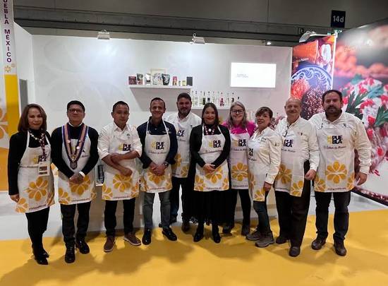 En Madrid Fusión, gobierno estatal muestra riqueza gastronómica de Puebla