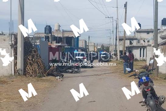 Robo de moto en Texmelucan desata persecución y deja un policía herido