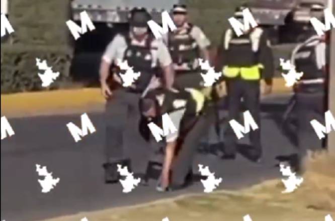 VIDEO Acusan a Guardia Nacional de agredir a ciudadanos en operativo en Esperanza