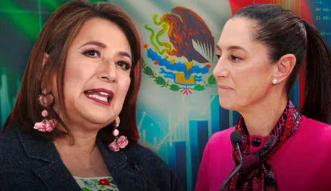 Claudia y Xóchitl ensayan debate