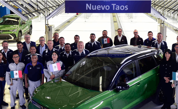 Volkswagen arranca producción de nuevo Taos en la planta de Puebla