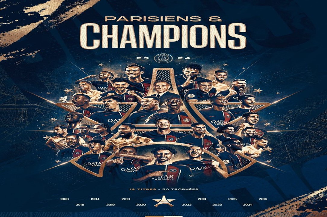 PSG se proclama campeón en Francia