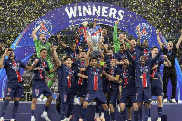 PSG hace historia y gana su primera Champions con goleada al Inter 5-0