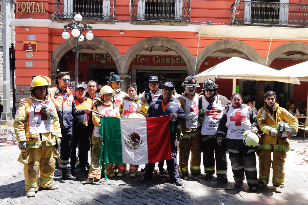 Recuerda Puebla el 19-S con simulacros en toda la ciudad  