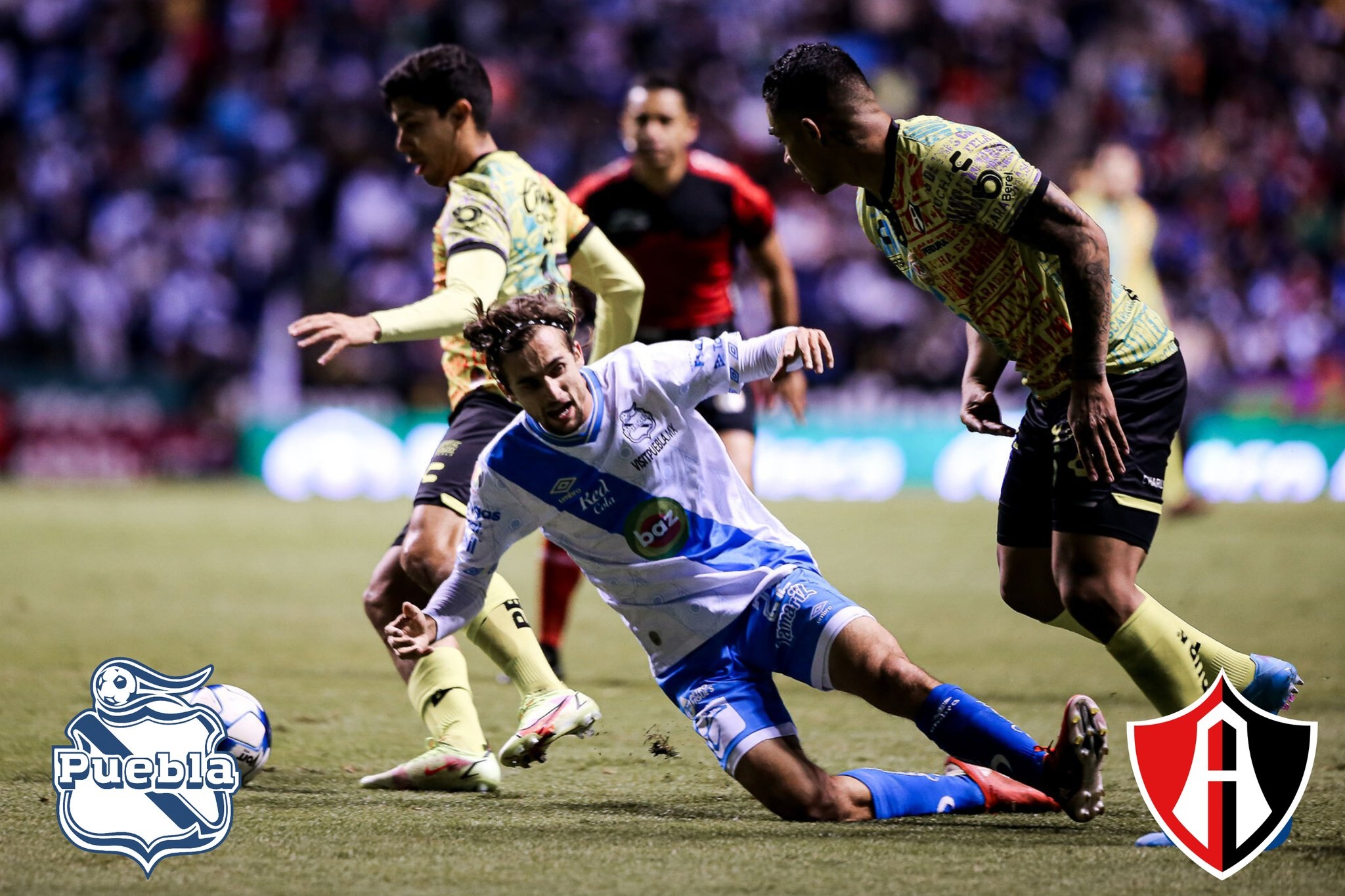 VIDEO Puebla le saca el empate al Atlas en el Cuauhtémoc