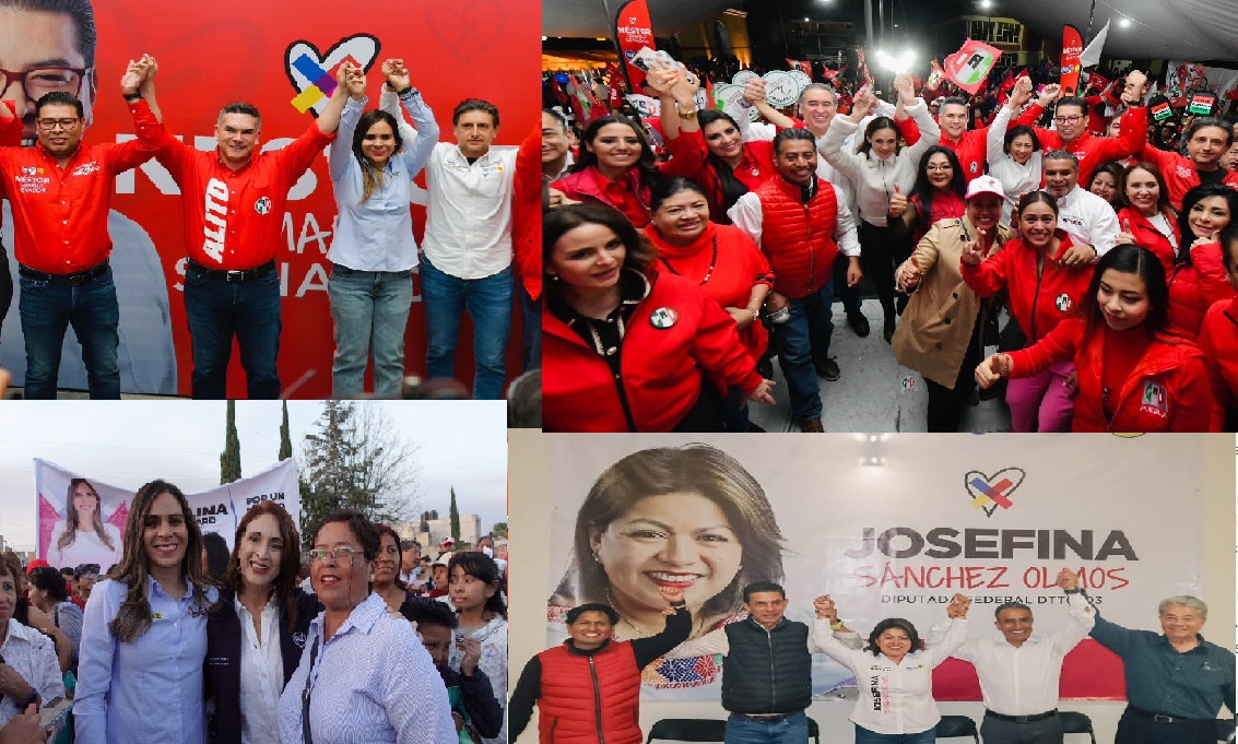 Recorridos, entrevistas y videos, en el primer día de promoción de diputados federales del PAN