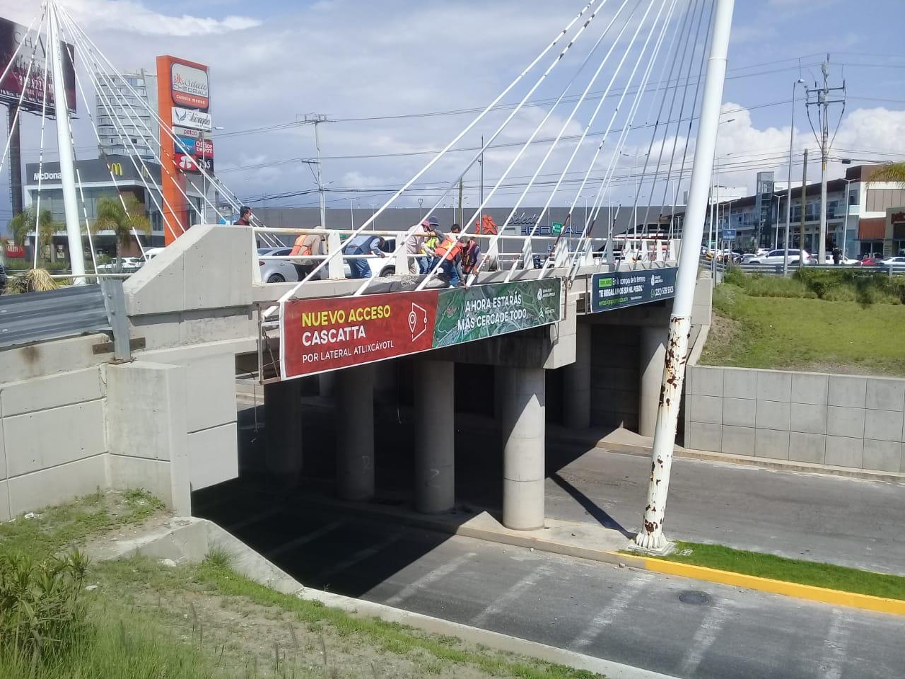 Descarta Infraestructura daños en el Puente de Lomas de Angelópolis