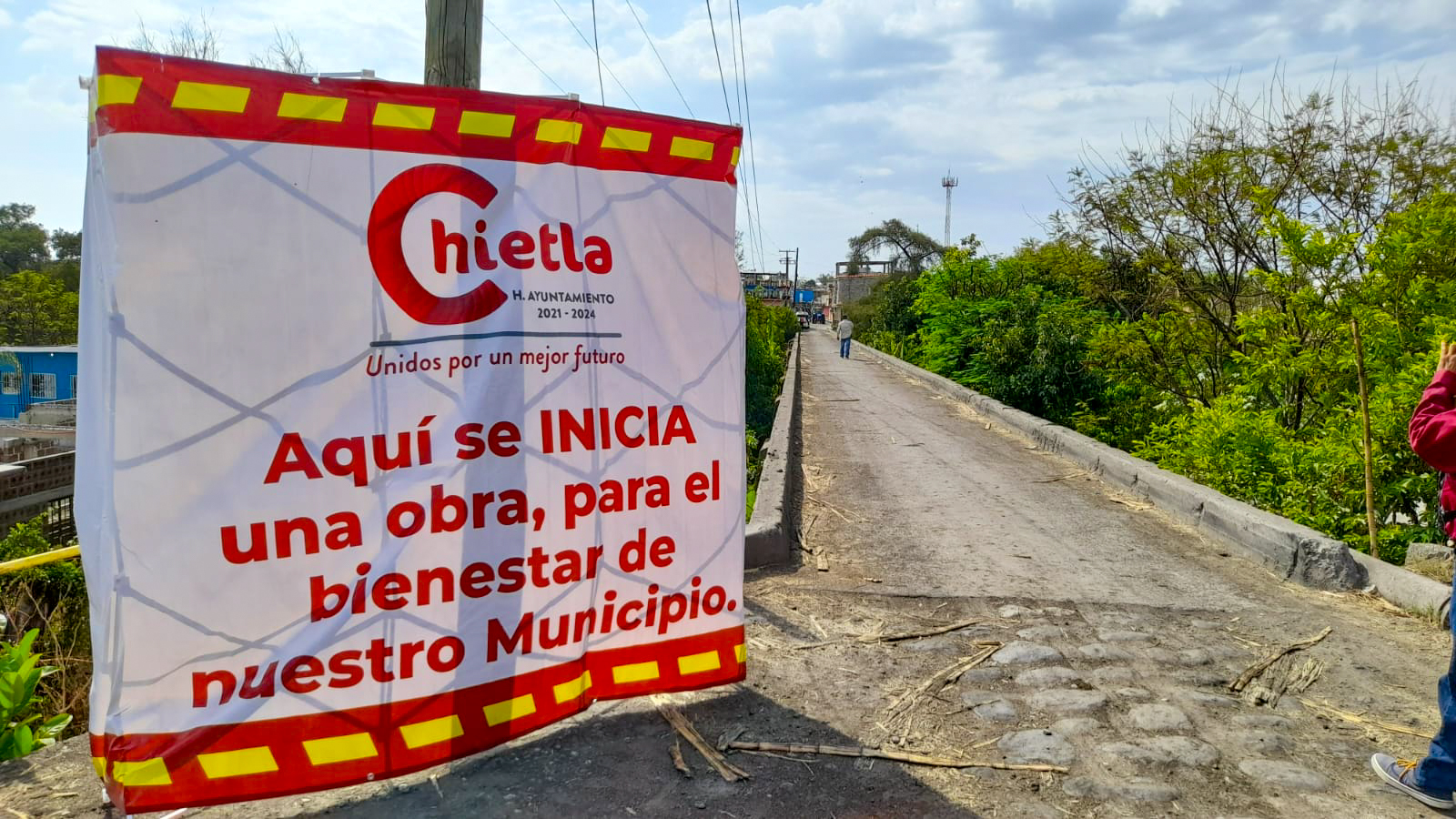 Por fin construirán puente peatonal en La Florecita en Chietla