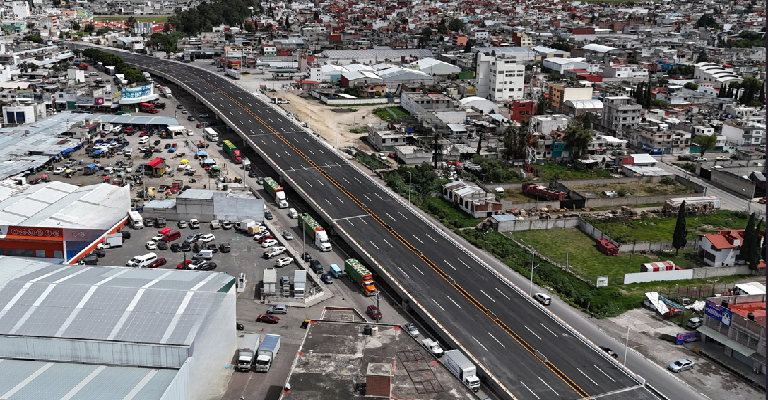 Circule con precaución el Paso Superior Vehicular Central de Abasto