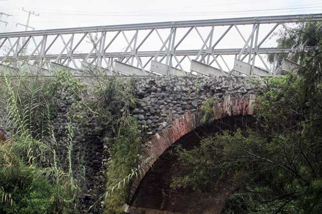 El puente Bailey será el acceso a Chietla