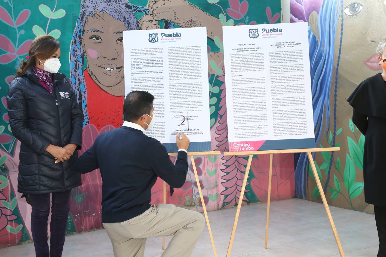 Crean en Puebla la Agencia contra el Acoso y Hostigamiento Sexual