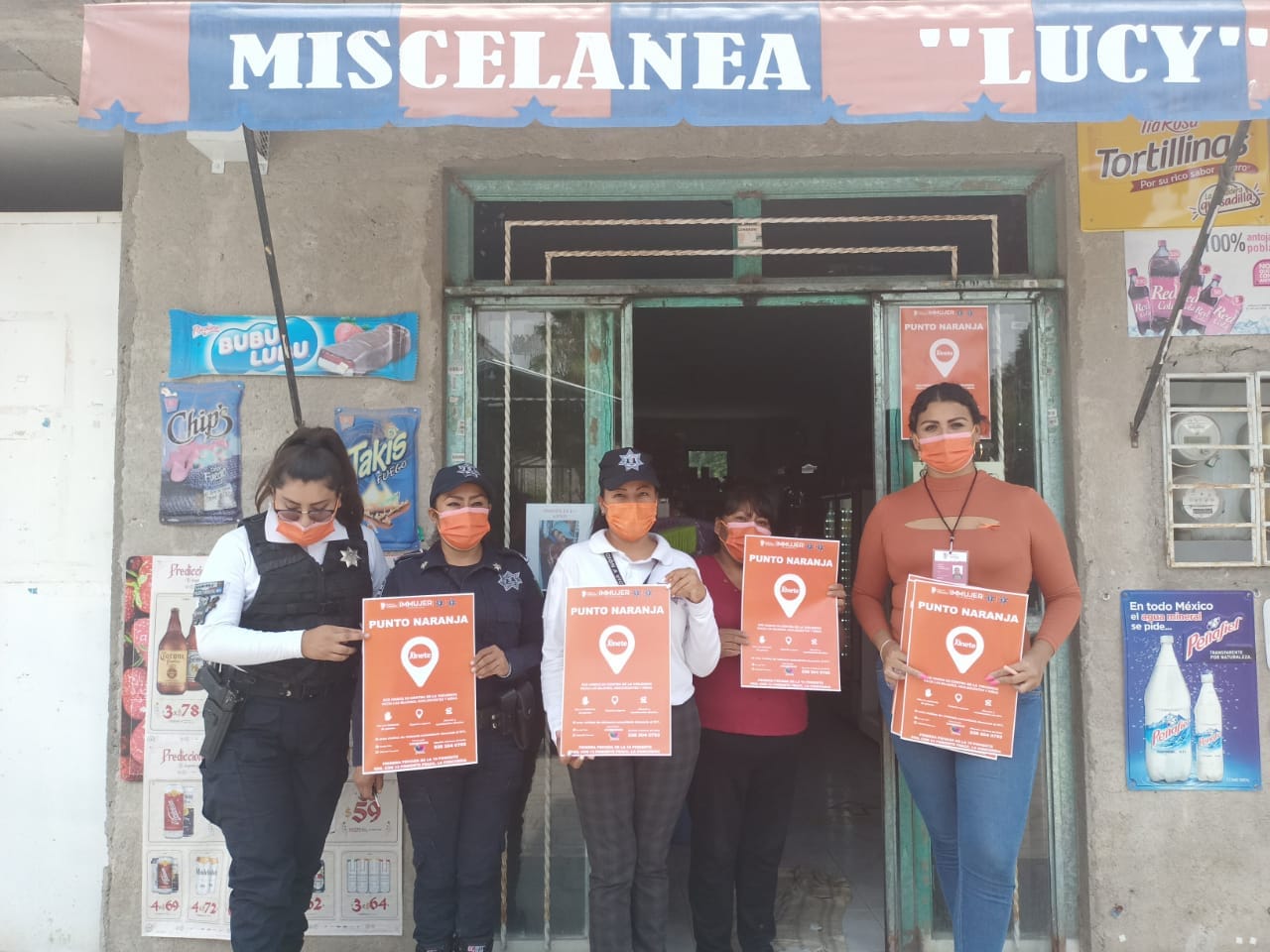Cuenta Tehuacán con más de 100 puntos naranja para apoyar a las mujeres  