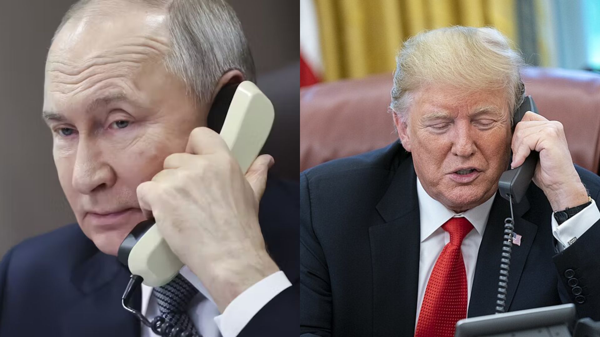 Putin y Trump tuvieron una llamada telefónica para hablar sobre diferentes conflictos