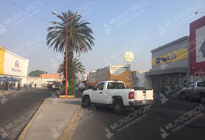 VIDEO Asalto en Quecholac, termina en balacera en Tecamachalco