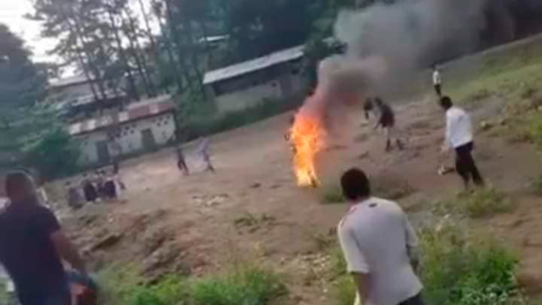 VIDEO Acusan de brujería a científico maya y lo queman en Guatemala