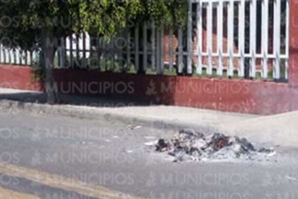 Prenden fuego a boletas electorales en Juan N. Méndez