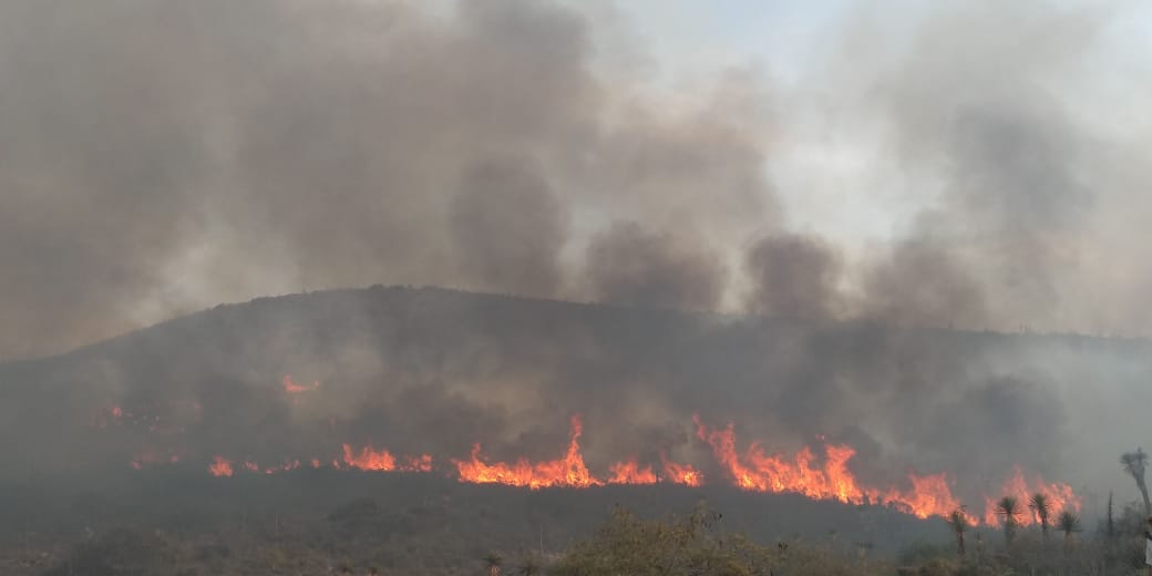 Quemas agrícolas causan contaminación en Tehuacán