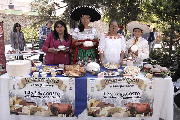 Atraerá 50 mil visitantes 13ª Feria del Queso de Tonantzintla