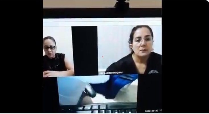 VIDEO Abogado sale en audiencia sin pantalones y se hace viral