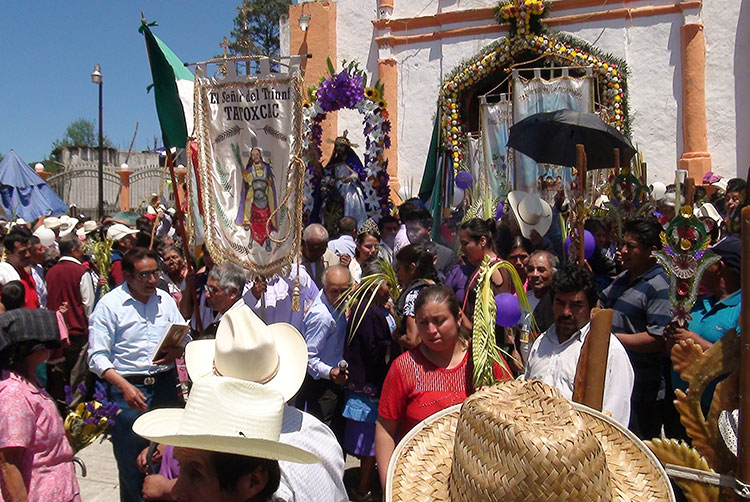 Procesión del Señor del Triunfo cumple 201 años en Zacapoaxtla