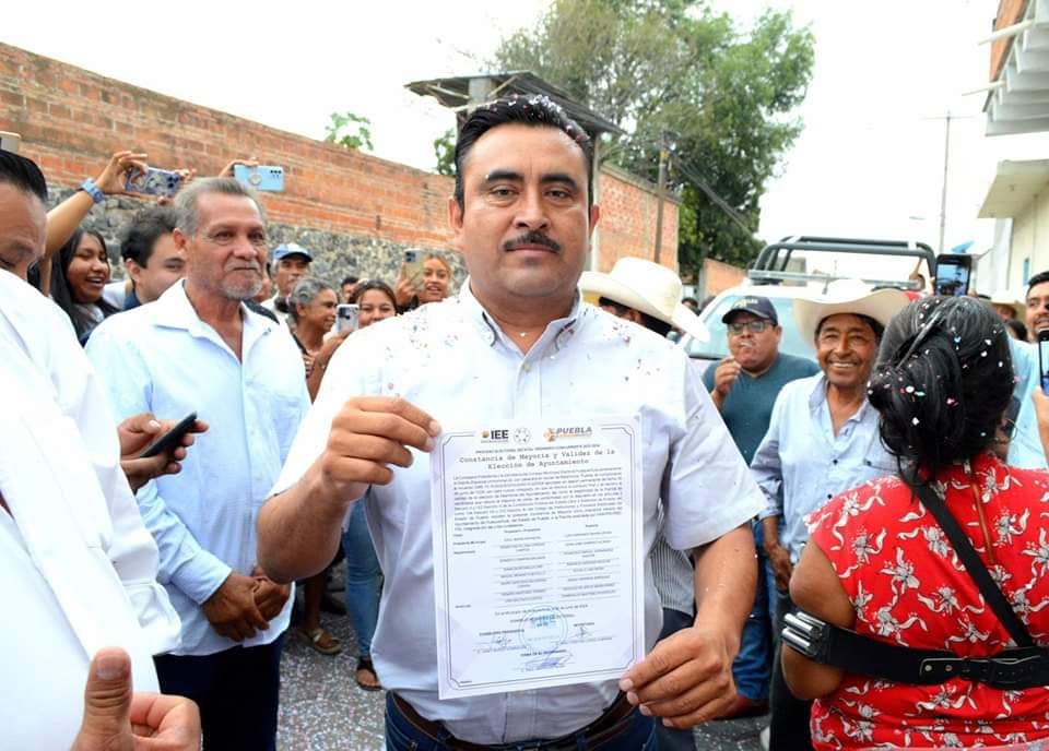 Por tercera vez Raúl Marín gobernará Huaquechula