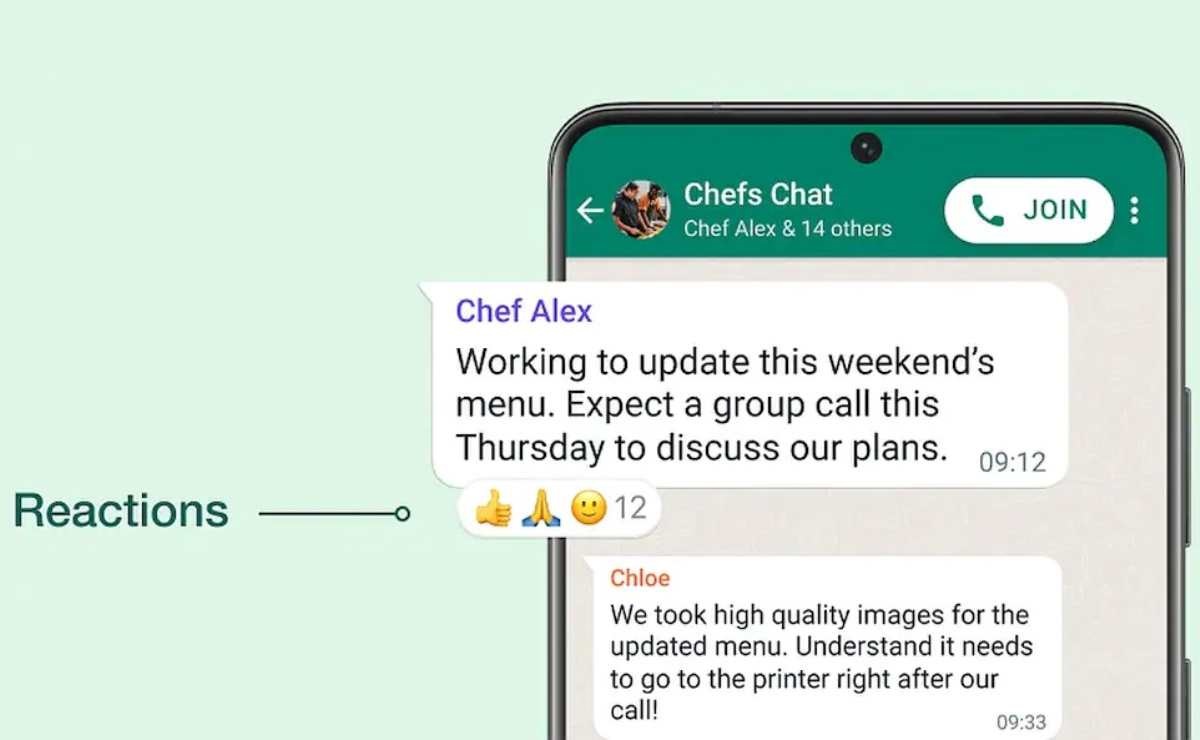 Llegan las reacciones a WhatsApp, te decimos qué son y cómo utilizarlas