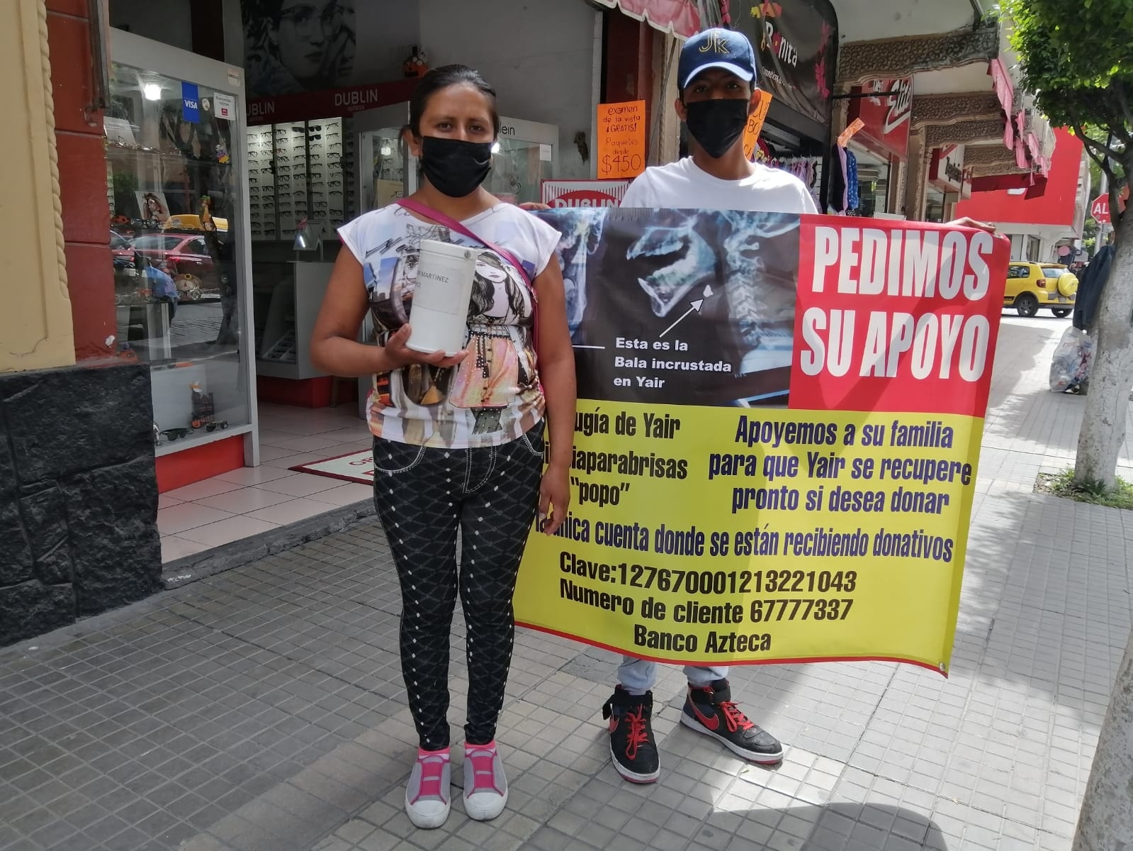 Piden apoyo para adolescente baleado en el rostro en Tehuacán 