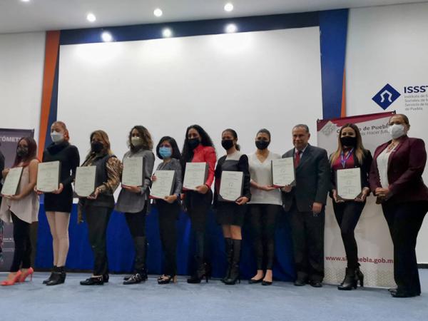 Recibe ISSSTEP Certificación en la Norma Mexicana de Igualdad Laboral