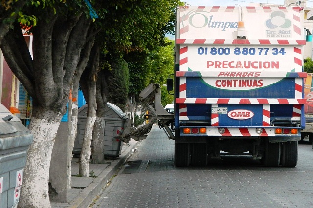 Suspenden recolección de basura a hospitales del sector salud en Tehuacán
