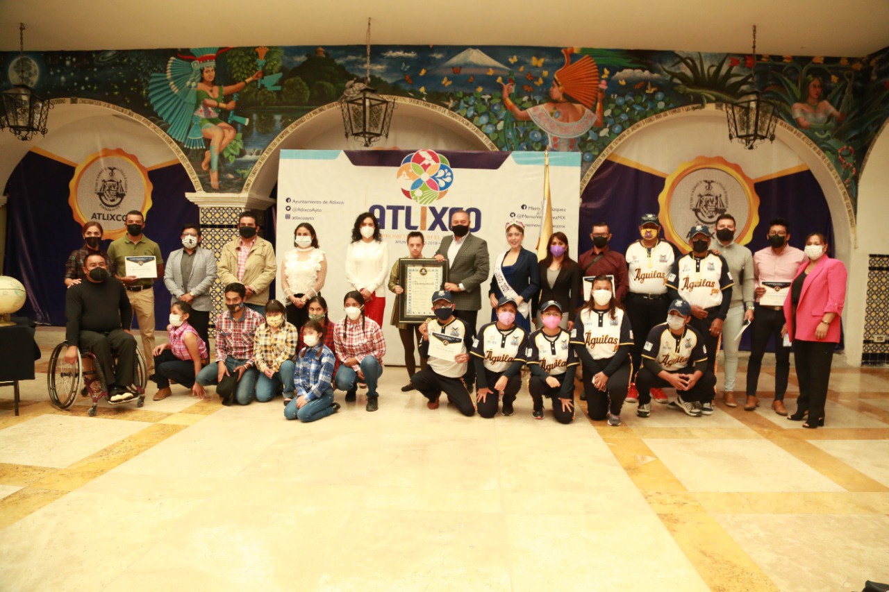 Gobierno de Atlixco apoya el deporte para personas con discapacidad
