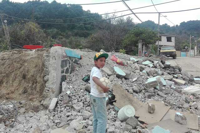 Retratos de la reconstrucción en Tochimilco