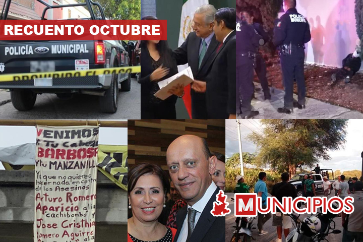 Octubre 2019: Embolsados, actividad paranormal y la visita de AMLO