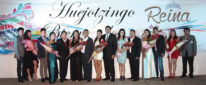 Presentan a candidatas a reina de la Feria Huejotzingo 2014