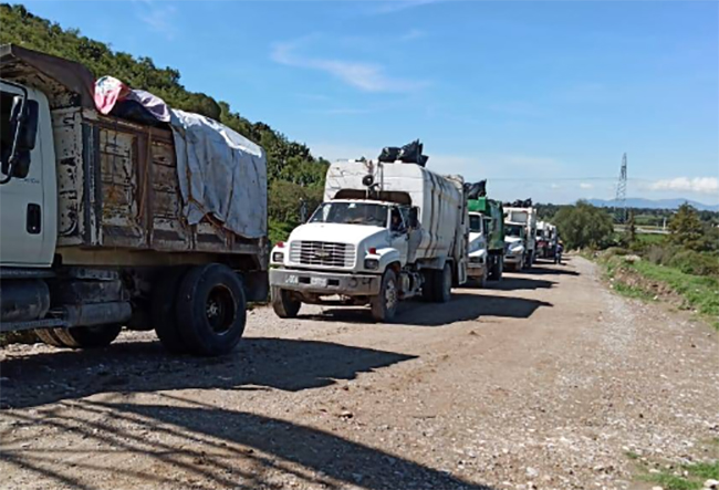 Problemas en relleno sanitario de Tepeaca retrasan recolección de basura 