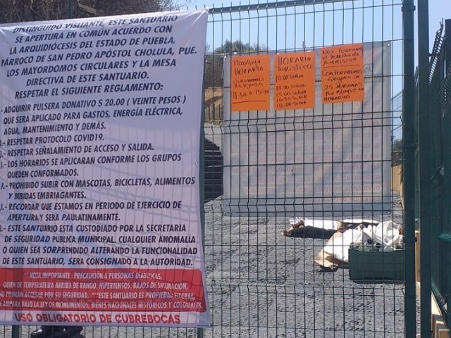 Santuario de los Remedios recibe primeras visitas tras confinamiento