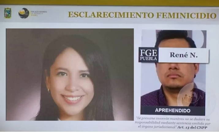 René estranguló a Alicia Esmeralda en su departamento de Volcanes